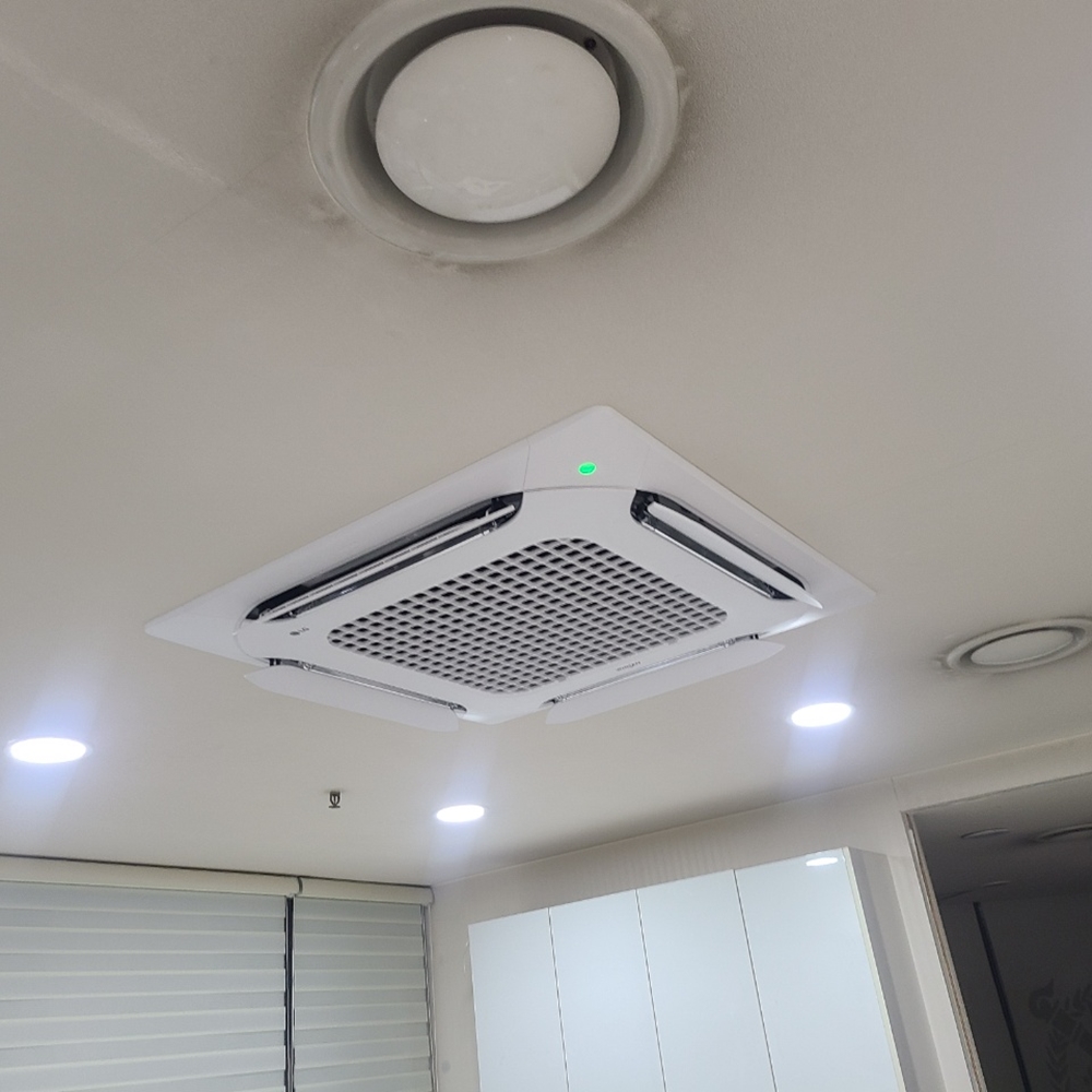 병원 중고시스템에어컨 설치 마무리